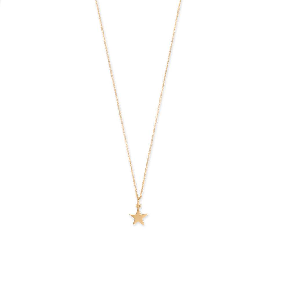14 Karat Gold Star Charm - Matador Diamond