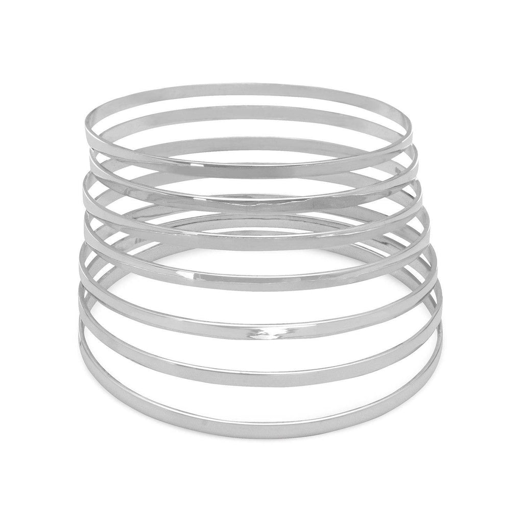 7 8" Flat Bangles - Matador Diamond