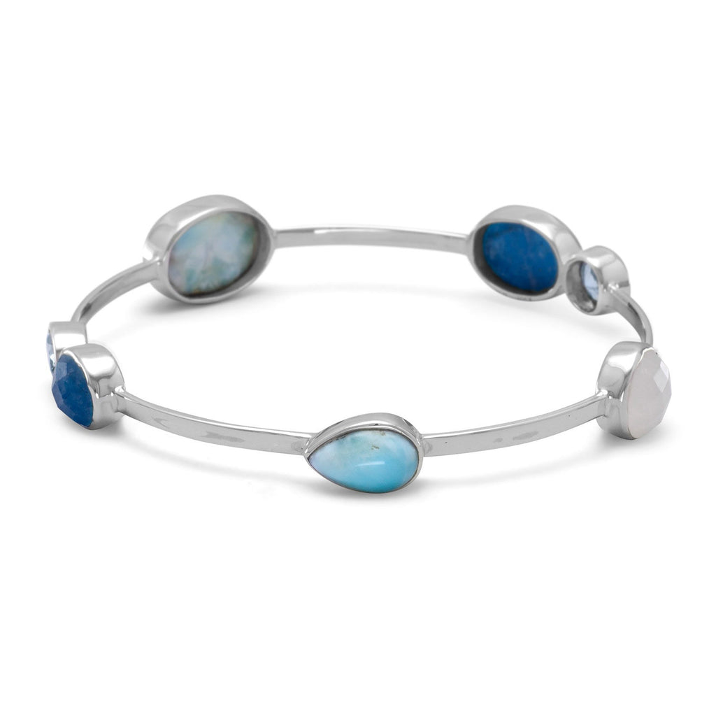 Stackable Multistone Bangle - Matador Diamond