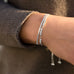 Silver Bar Friendship Bolo Bracelet - Matador Diamond