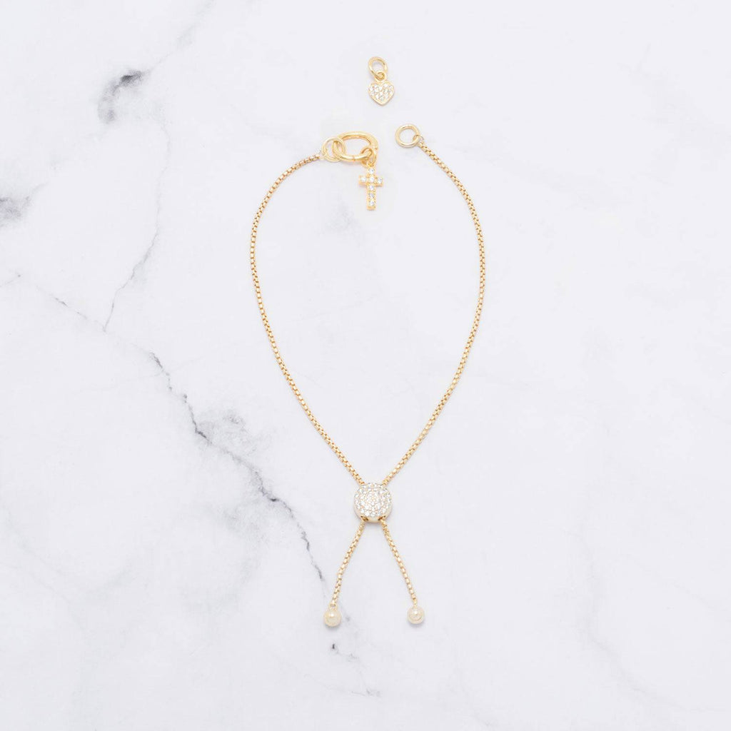 14 Karat Gold Plated Hinged Pendant Adapter - Matador Diamond