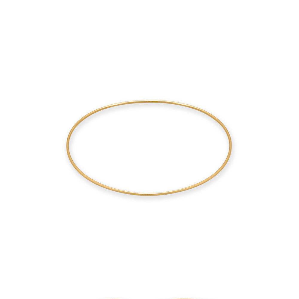 14/20 Gold Filled Smooth Wire Bangle Bracelet
