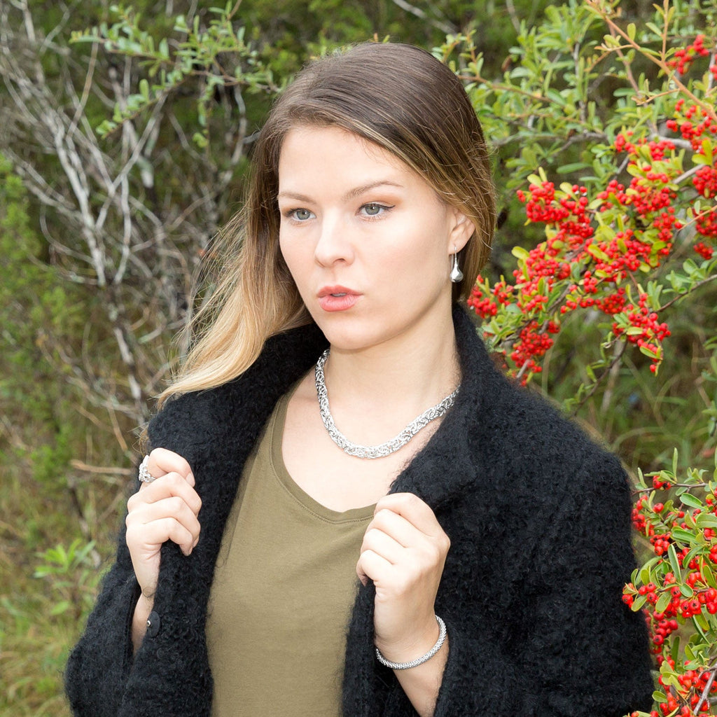 Polished Raindrop Earrings - Matador Diamond