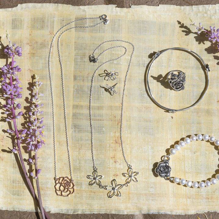 18" Diamond Cut Flower Necklace - Matador Diamond