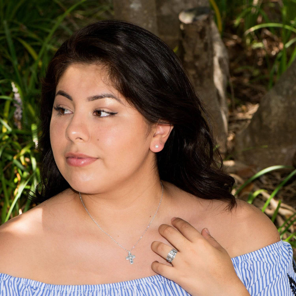 4mm-5mm Cultured Freshwater Pearl Stud Earrings - Matador Diamond