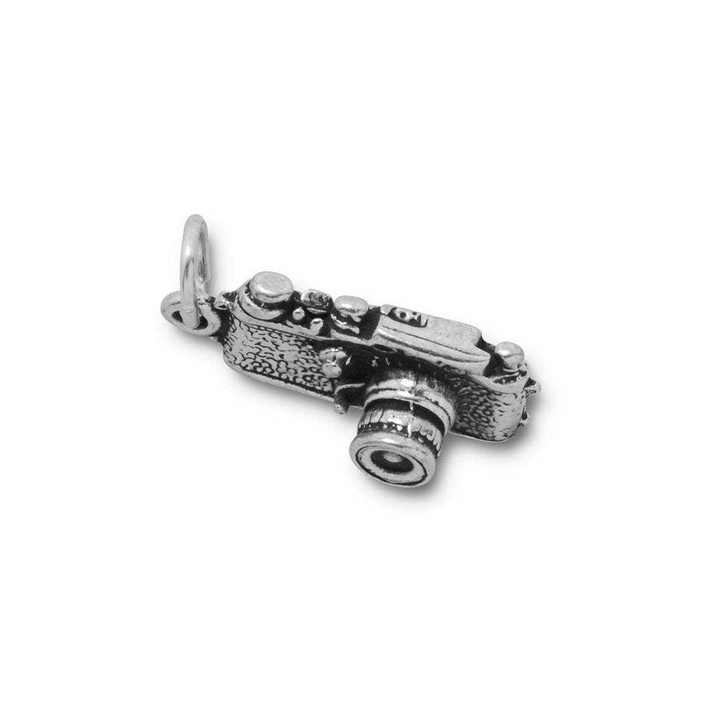 Oxidized 3D Camera Charm - Matador Diamond