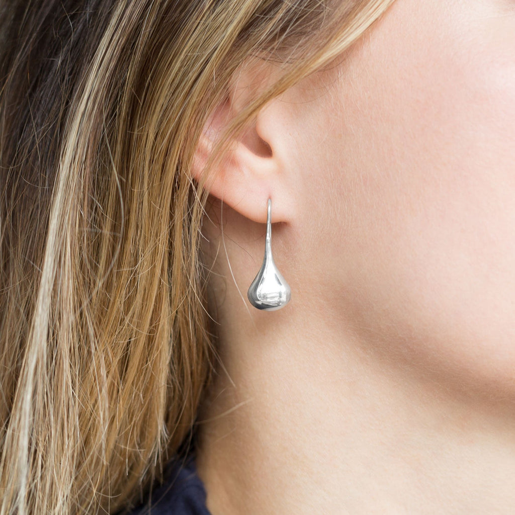 Polished Raindrop Earrings - Matador Diamond