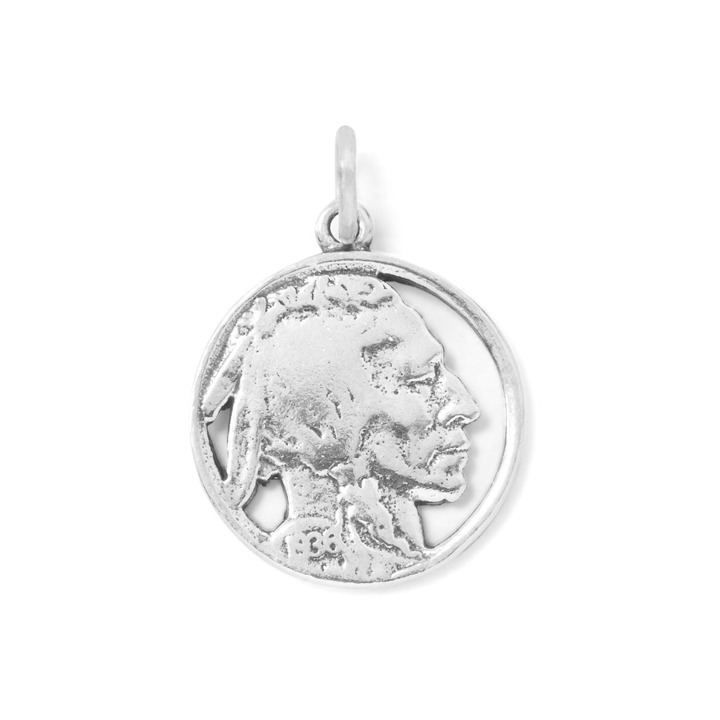 Indian Head Nickel Charm