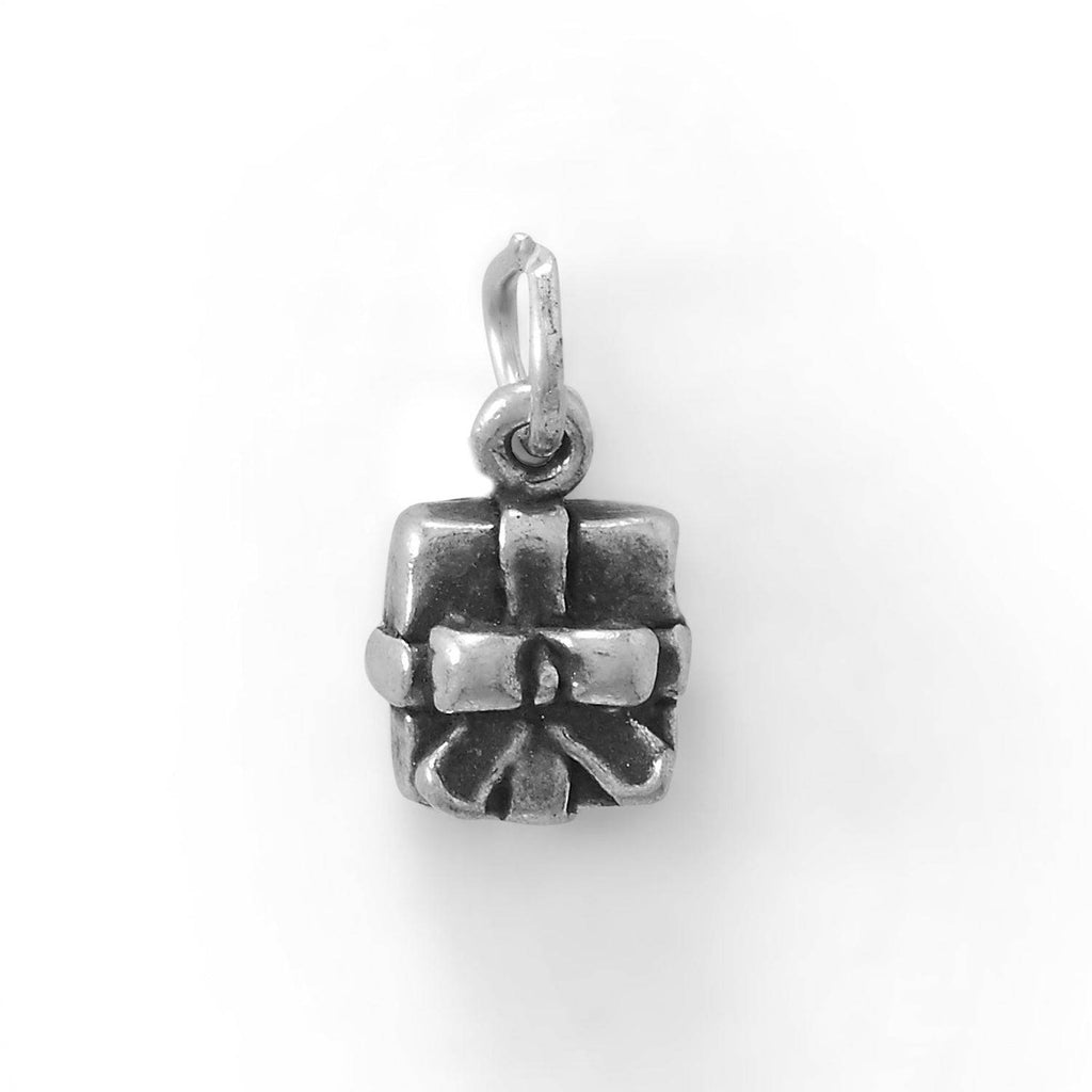 Oxidized 3D Present Charm