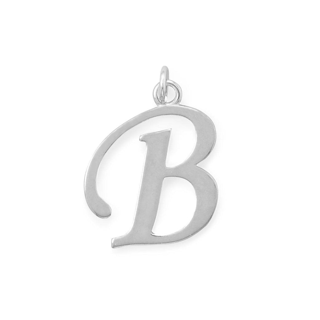 Large Polished Letter Pendant (A-Z) - Matador Diamond