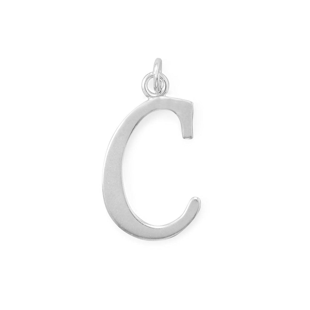 Large Polished Letter Pendant (A-Z) - Matador Diamond