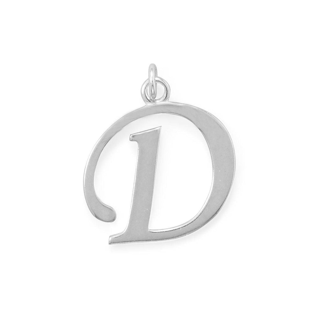 Large Polished Letter Pendant (A-Z) - Matador Diamond