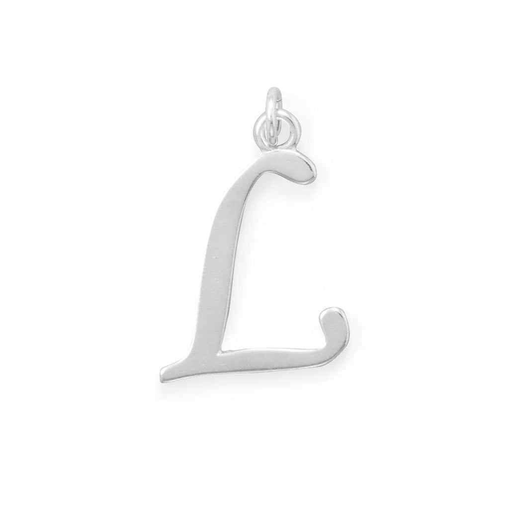 Large Polished Letter Pendant (A-Z) - Matador Diamond