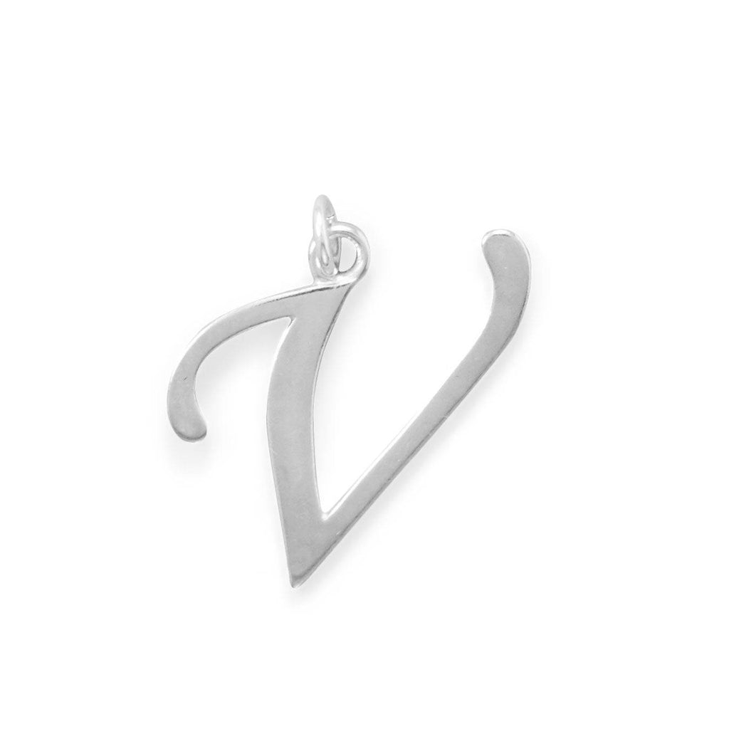 Large Polished Letter Pendant (A-Z) - Matador Diamond