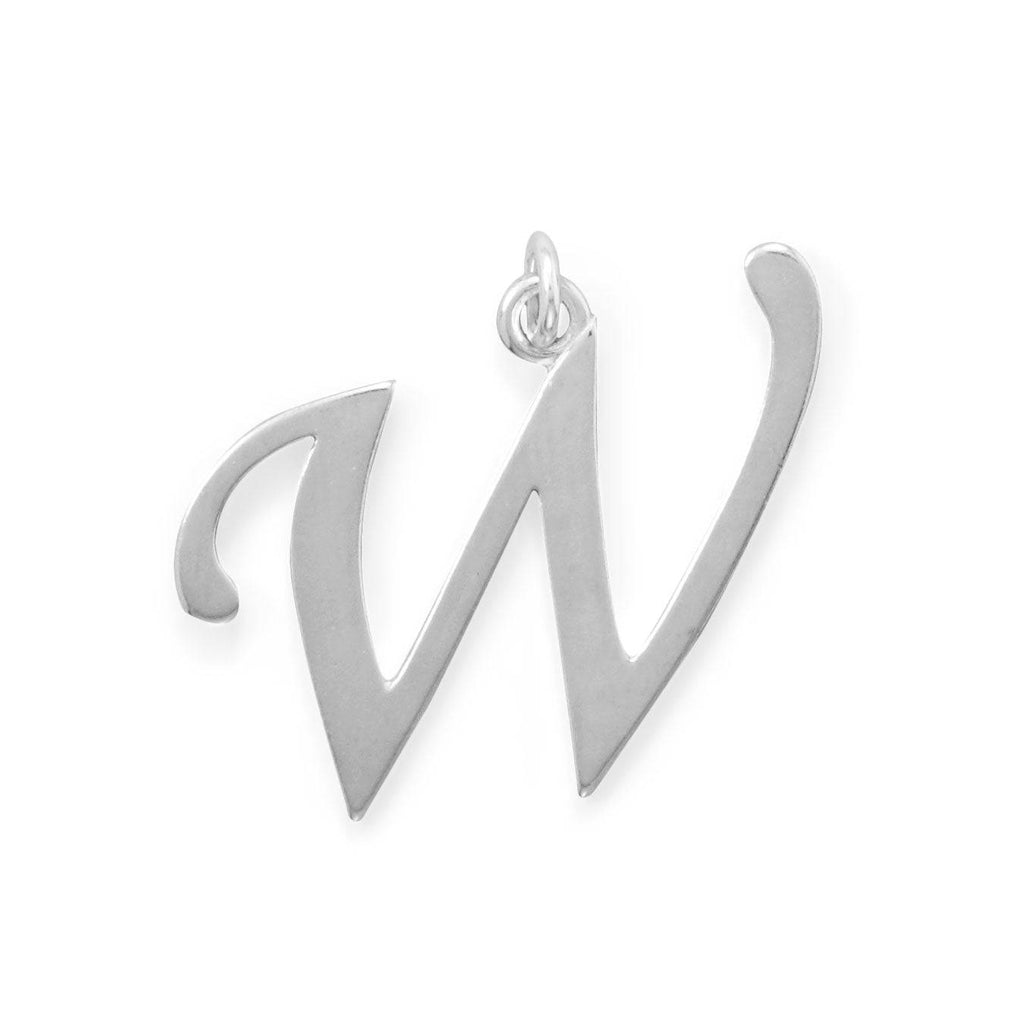 Large Polished Letter Pendant (A-Z) - Matador Diamond