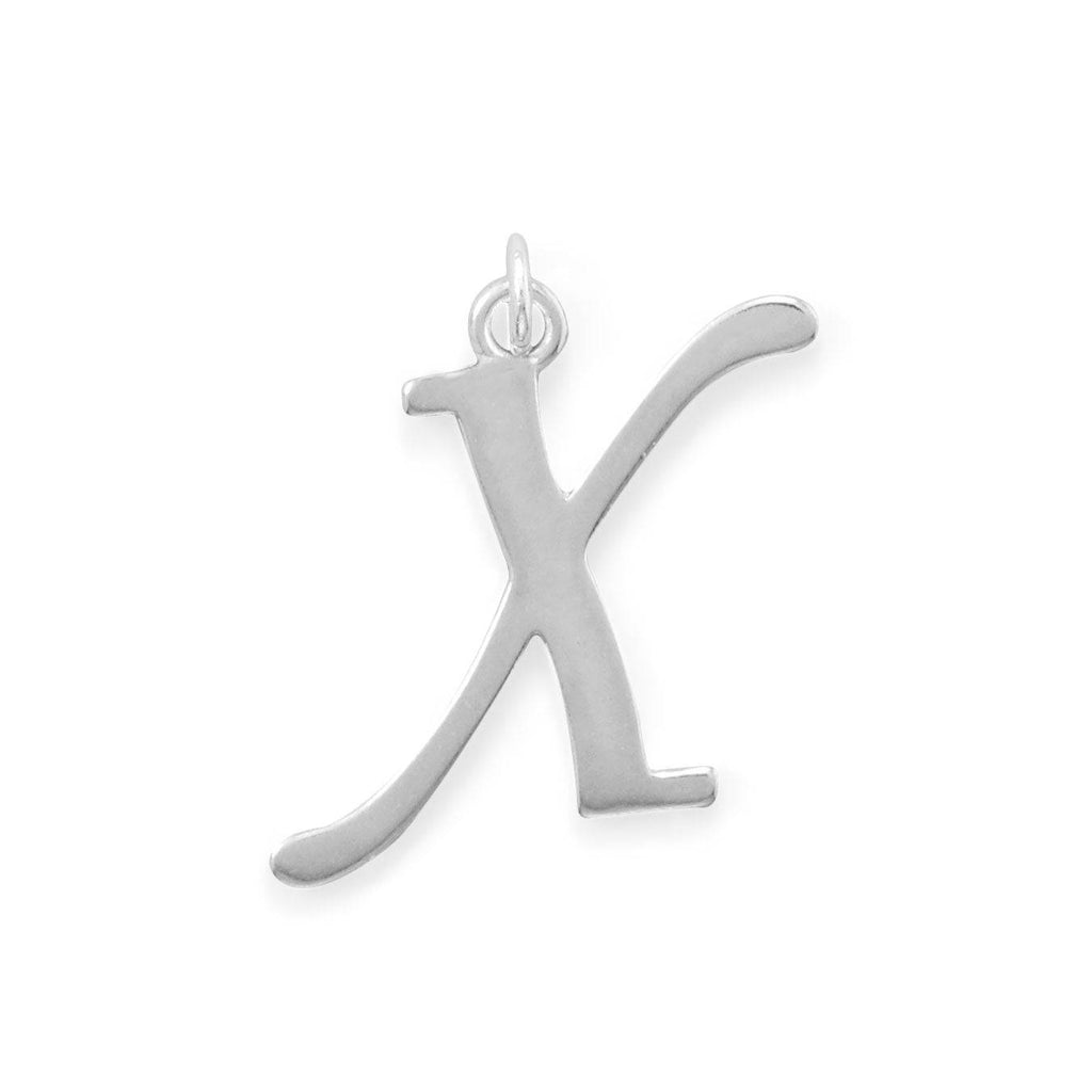Large Polished Letter Pendant (A-Z) - Matador Diamond