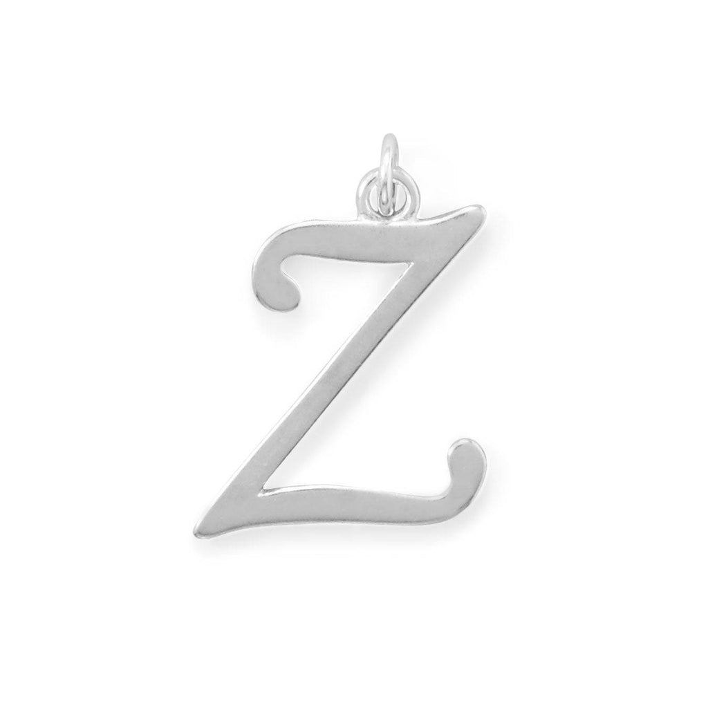 Large Polished Letter Pendant (A-Z) - Matador Diamond
