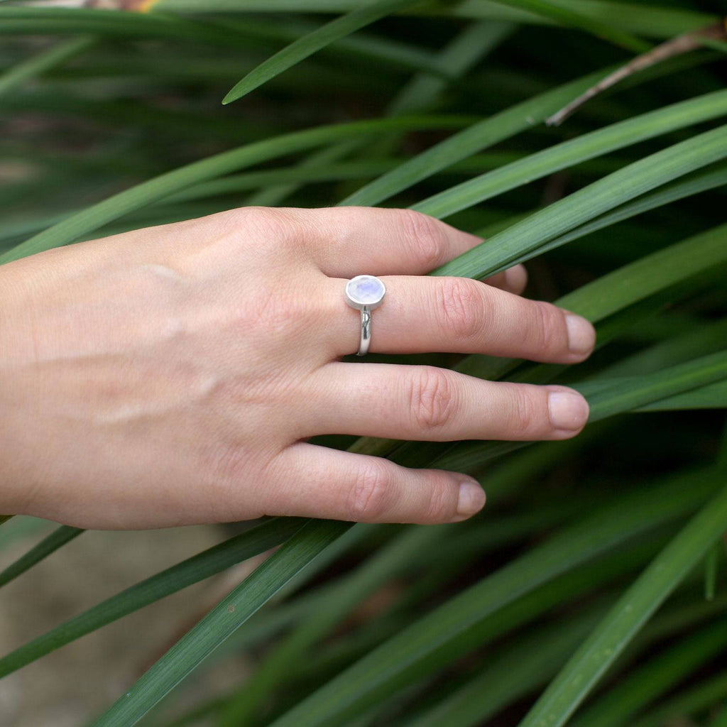 Must Have Moonstone! Faceted Moonstone Ring - Matador Diamond