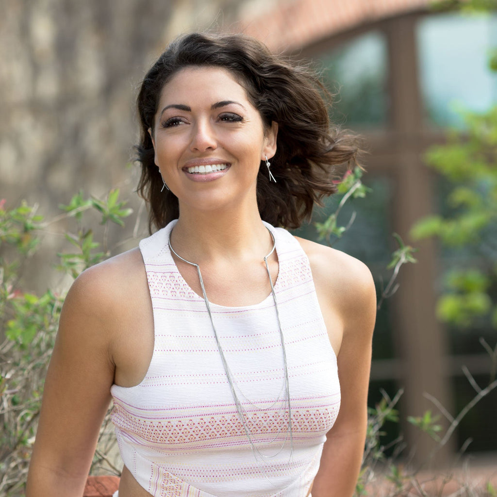 Rhodium Plated Thin Wire with Bezel CZ Earrings - Matador Diamond