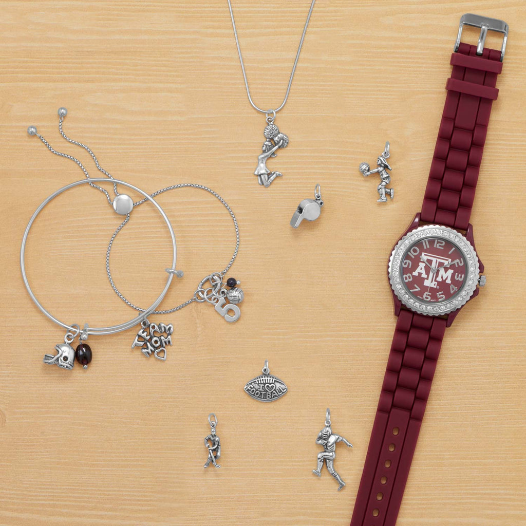 Hockey Player Charm - Matador Diamond