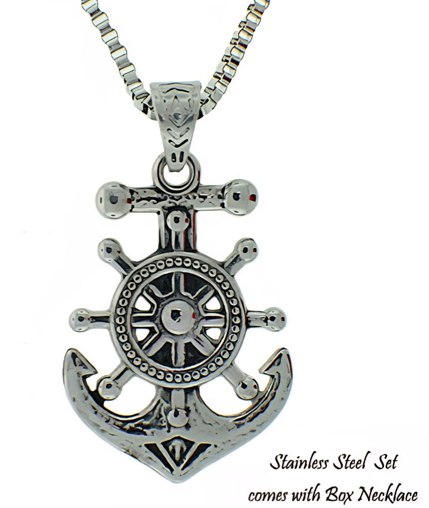 Stainless Steel Nautical Anchor Set - Matador Diamond