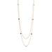 Two Strand 14 Karat Gold Plated Tourmaline Necklace