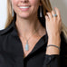 Two Tone Roman Glass Spin Ring - Matador Diamond