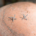 Rhodium Plated 'X' Stud Earrings - Matador Diamond
