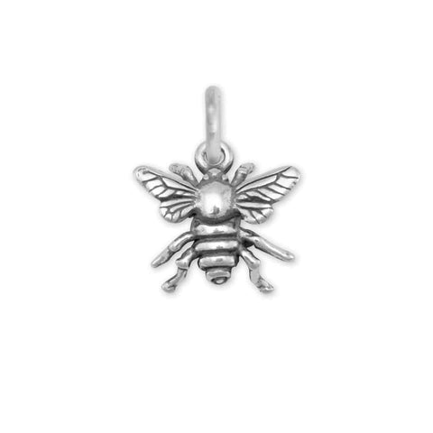 Oxidized 3D "BEE-utiful!" Bee Charm