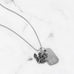 019 Rhodium Plated Box Chain (1.0mm) - Matador Diamond