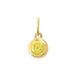 14 Karat Gold Plated Round CZ Birthstone Charms (January-December) - Matador Diamond