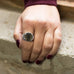 Ancient Roman Coin Ring - Matador Diamond