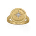 Reversible CZ Star and Moon Ring - Matador Diamond