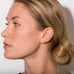 14 Karat Gold Plated Snake Ear Cuffs with Signity CZs - Matador Diamond