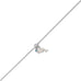 9.5"+1" Dolphin and Crystal Anklet - Matador Diamond