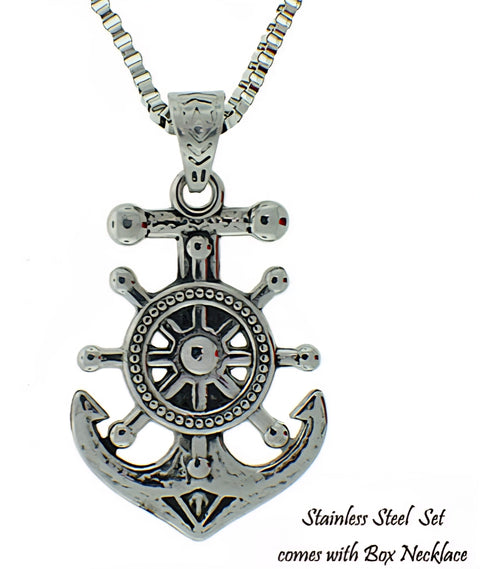 Stainless Steel Nautical Anchor Set - Matador Diamond