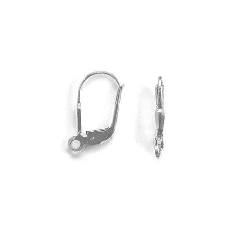 Plain Leverbacks with Open Ring (2 Pair)