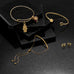 14 Karat Gold Plated Bar Friendship Bolo Bracelet - Matador Diamond
