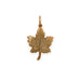 Silver or Gold Maple Leaf Charm