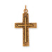 Textured Cross Pendant - Matador Diamond