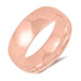 Sterling Silver Wedding Band (Colors - Rose Gold & Yellow Gold) - Matador Diamond