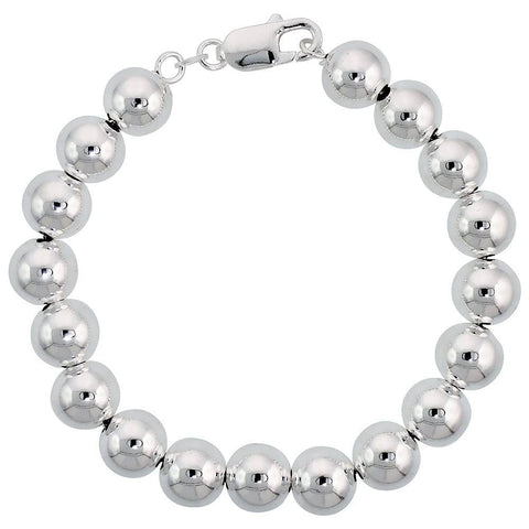 Sterling Silver Bead Bracelet - Matador Diamond